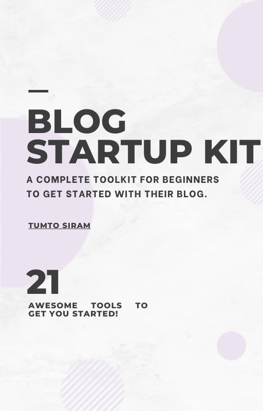 Blog Starter toolkit cover photo
