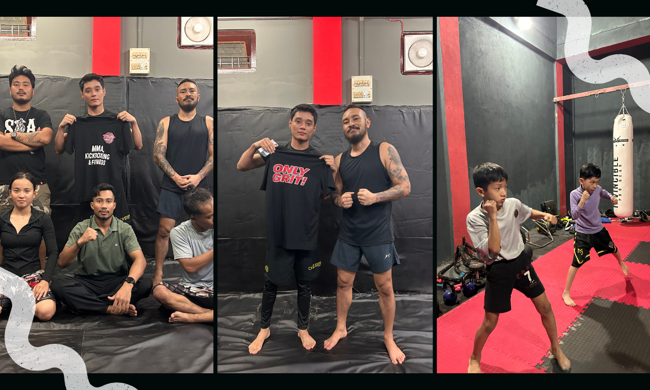 Behind the Build (TNT Combat Lab): What It Really Takes to Create Something From Nothing 5 Photo collage from the gym